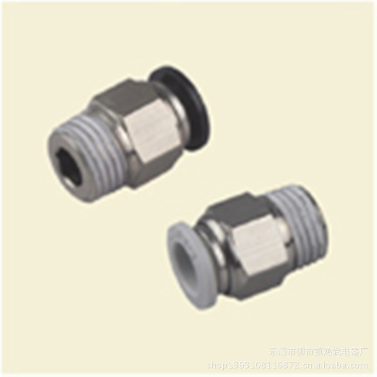 接头 铜接头 快速接头 气动元件 气动接头 PC4-M5 