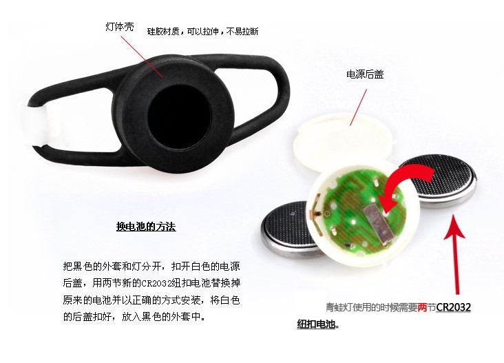 Eclairage pour vélo - Frog Lumières - Ref 2399382 Image 7