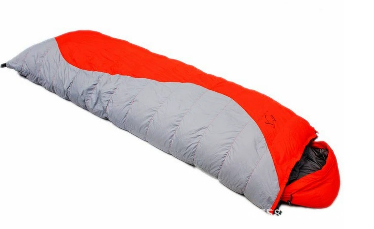Wholesale Pinnacle to zero -35 ° degree wide degree can be spliced and can be sealing duck down sleeping bag 1500g down sleeping bag