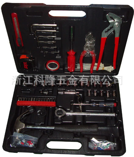 100PC组套工具吹塑盒