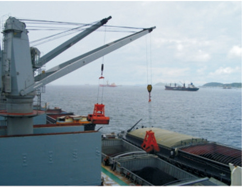 供应无线遥控双瓣抓斗 河南卫华