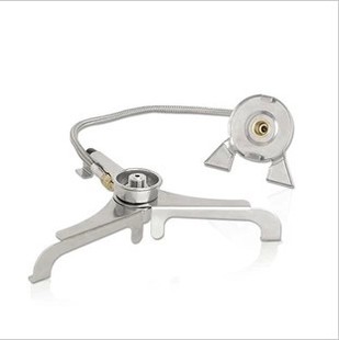 Furnace head gas tank connection tool triangle conversion head universal split furnace head gas converter