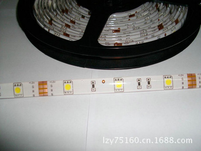 供应 led七彩变色灯带 5050LED贴片软灯条 户外灯条|ms