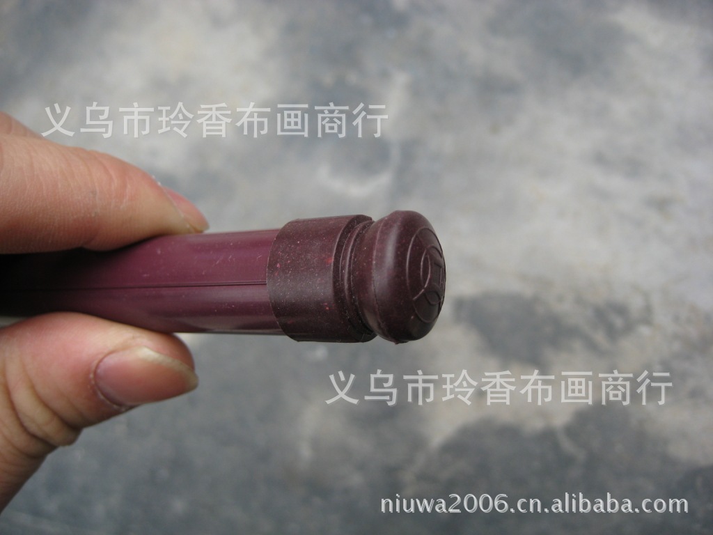 厂家直销批发16毫米咖啡色塑料挂轴 挂画轴 挂画杆 水写布配件