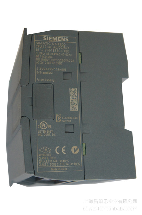 上海 供应  6ES7 214-1BE30-0XB0西门子SIEMENS 