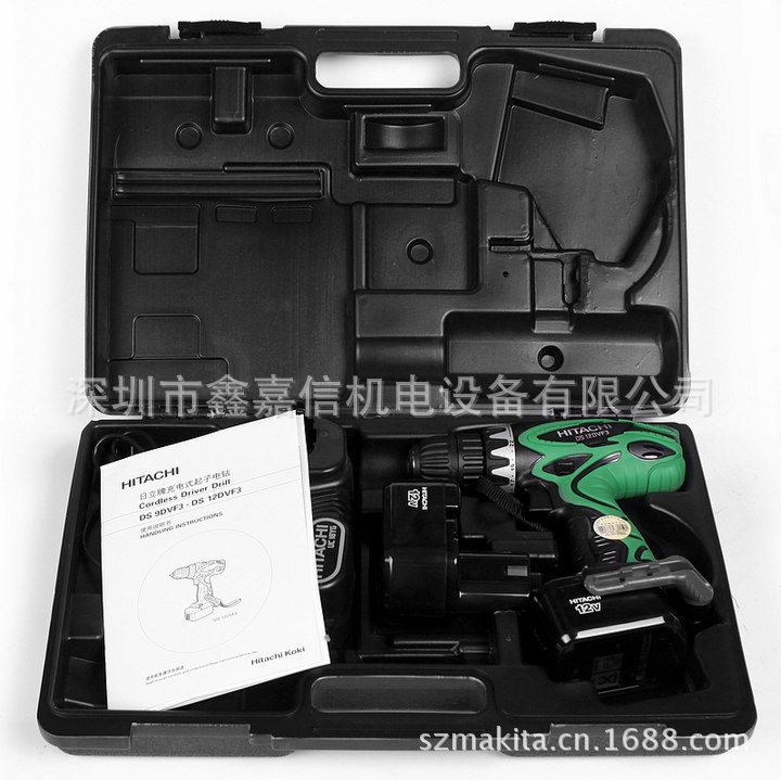 现货批发日本 日立DS12DVF3 充电式起子电钻