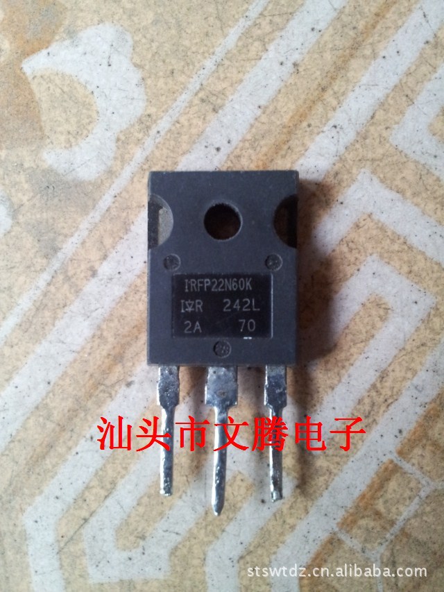 批发拆机原字IRFP22N60K场效应管 精密测试