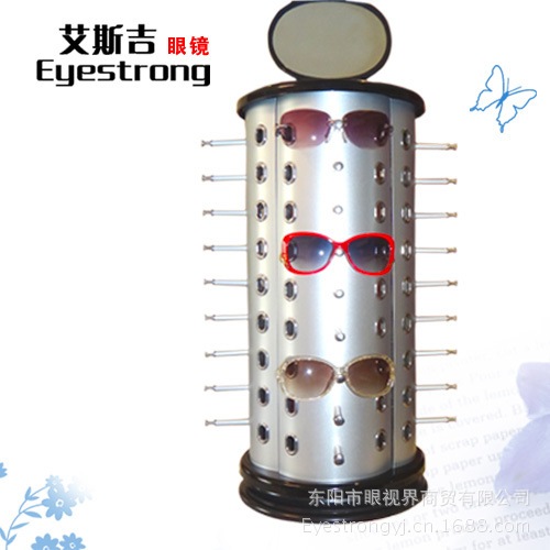 Manufactor Direct selling desktop counter Sunglasses Display rack goods in stock wholesale Commodity rotate Exhibition stand Advertising shelf