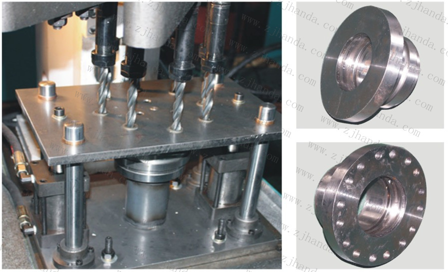 达人ZB5223*6立式多轴钻床自动多头钻群钻多轴器高效加工钻孔机