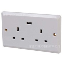 UK-111 USB������� BSӢʽ13A���� USB�Դ��� Ӣ�����ڲ���