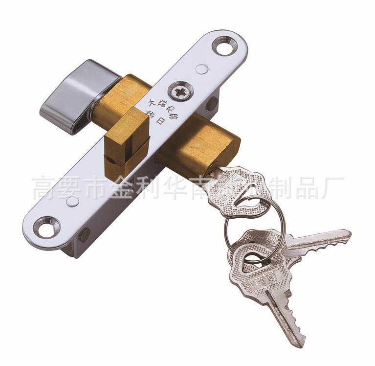 Industria de la cerradura del sur de China Huari marca aleación de aluminio HR-554 de bloqueo de la puerta de aleación de aluminio cerradura de mortaja cerradura de vidrio cerradura de tierra