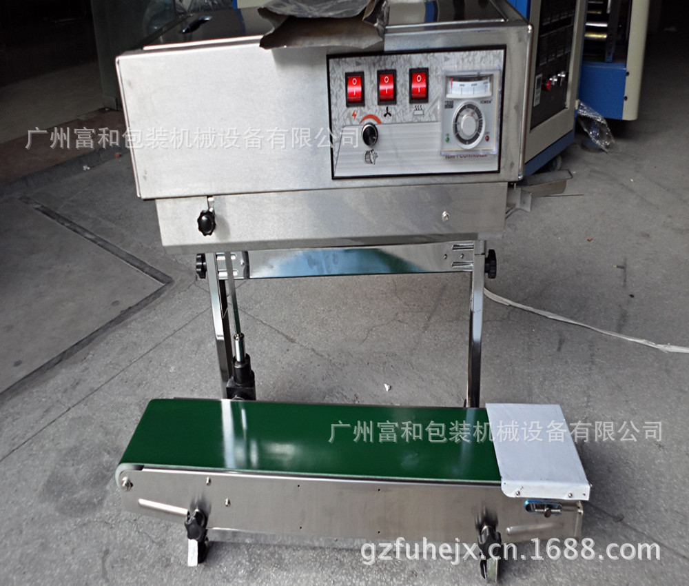 供应立式封口机 塑料薄膜连续封口机 食品塑料袋不锈钢封口机