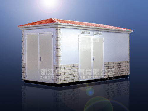 生产供应YBM(P)630KVA非金属外壳预装式箱式变电站、水泥箱变外壳
