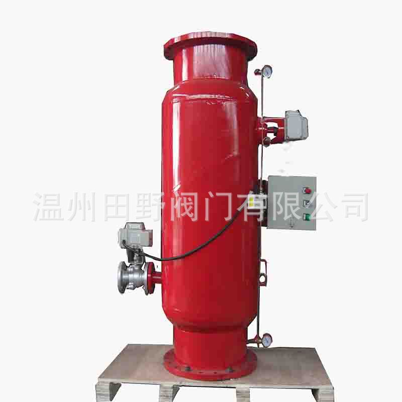 全自动反冲洗过滤器碳钢壳体 PLC自控 滤网不锈钢