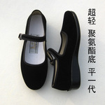 pu平一代女单厂家直批发老北京布鞋聚氨酯酒店工作舞蹈鞋一双起批
