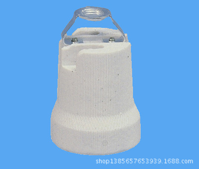[Garantia de calidad directa de fábrica] suministro de lámpara de cerámica E27F519 con soporte de lámpara de soporte