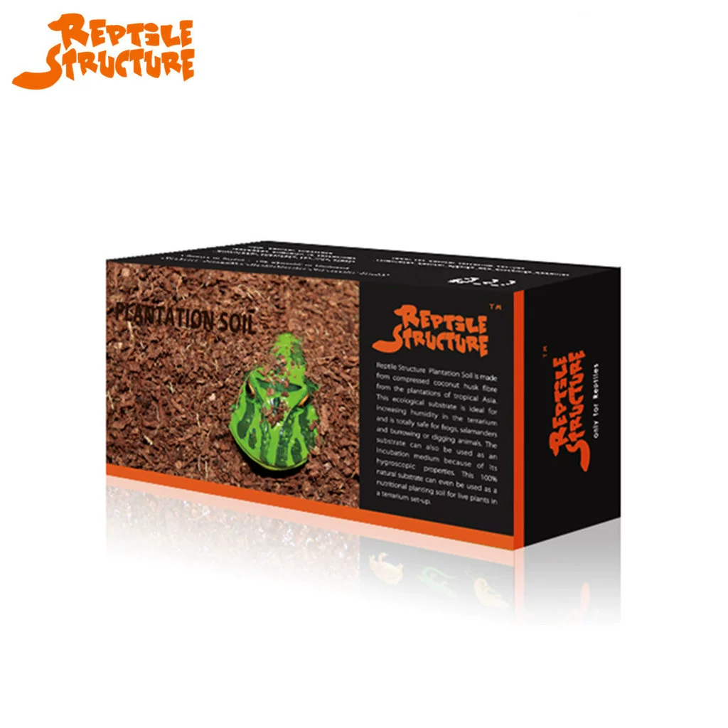 Структура рептилий Кирпич рептилий Кокосовый паук Черепаха рогатая лягушка земноводная базовый материал Кокосовый порошок Кирпич