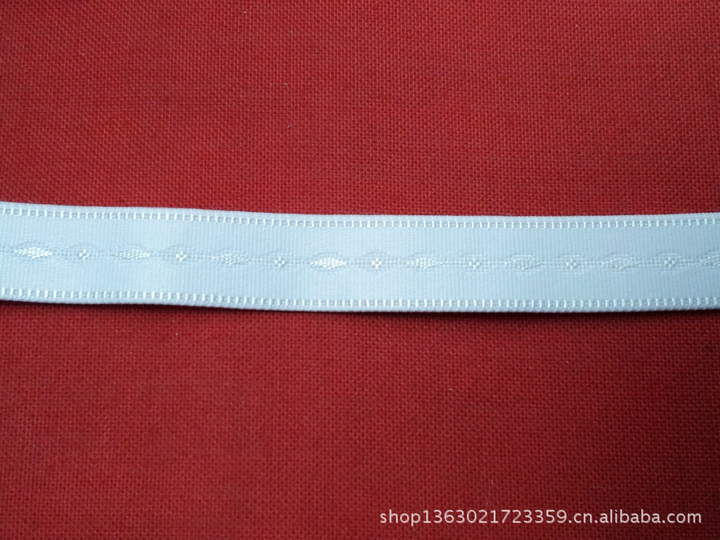 内衣肩带 文胸肩带 1.5cm镶边菱形方格肩带 W821