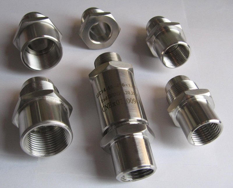 冷墩加工各种规格金属防爆接头