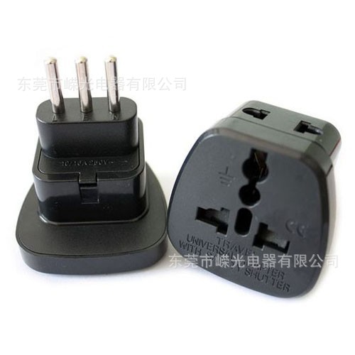 SSI-12A 意大利嵌入式插脚 笔记本充电器 乌拉圭设备转换插座