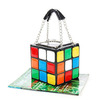 Fashionable cute Rubik's cube, purse, small clutch bag, wholesale, new collection