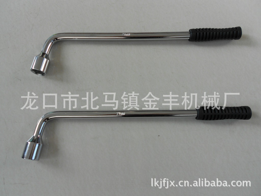生产多型号胶柄加长手动套筒扳手 L型锣刀套筒扳手胶柄轮胎扳手