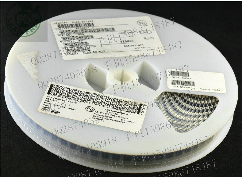 VISHAY TVS瞬变抑制二极管 SMBJ43A SMBJ43CA