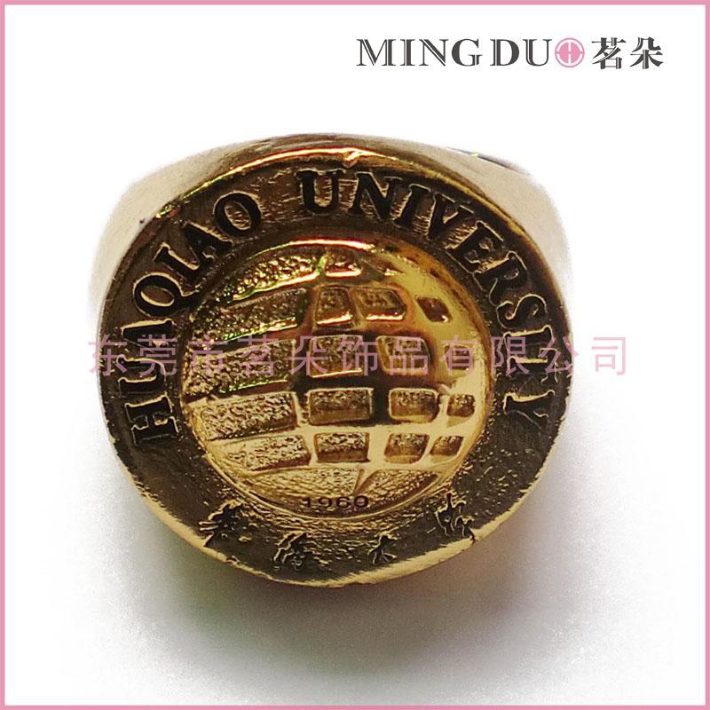 Large supply promotion Huaqiao University Ring promotion gift ring