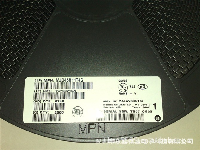 原装MJD45H11T4G两极晶体管 - BJT 8A 80V 20W