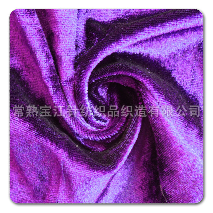 【密丝绒】常熟针织面料毛绒布面料印花 密丝绒