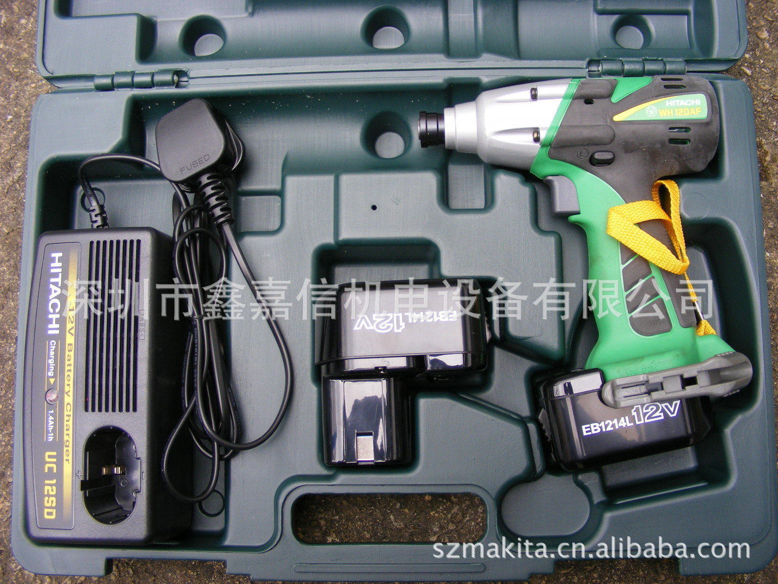 批发零售日本hitachi日立充电冲击起子机WH12DAF