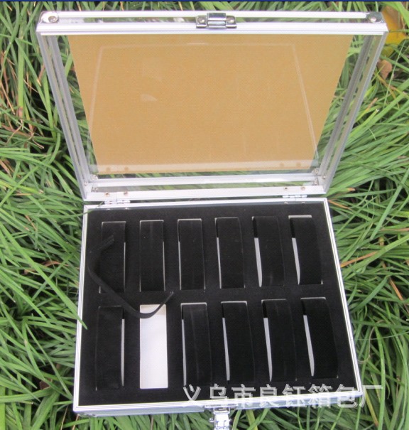 现货批发手表展示箱 地摊手表箱 铝合金手表箱 高档手表盒 表盒