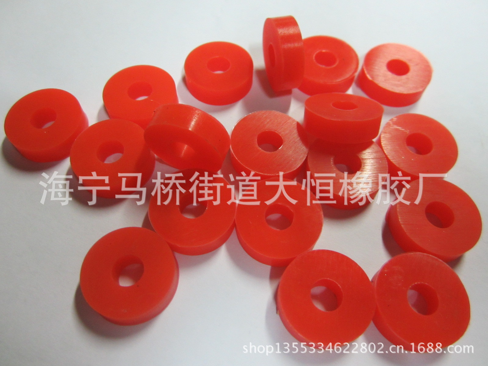 红色硅胶垫片 硅胶垫圈垫片防静电防滑垫 瓶盖硅胶垫圈