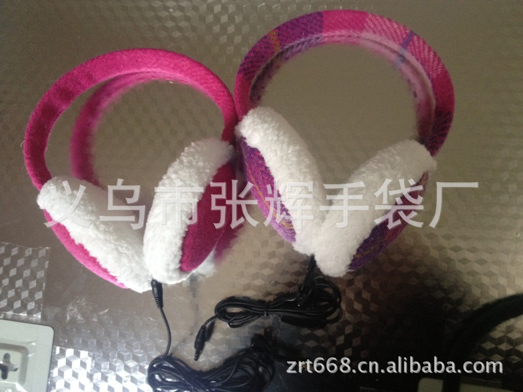 厂家供应新款保暖耳套、2012新款保暖耳罩、针织提花耳套(图)