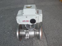 新大陆供应不锈钢材质电动法兰球阀 不锈钢球阀