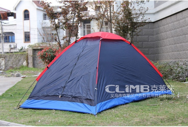 Kleiner outdoor camping tent couple leisure tent tourist tent double single-layer gift tent