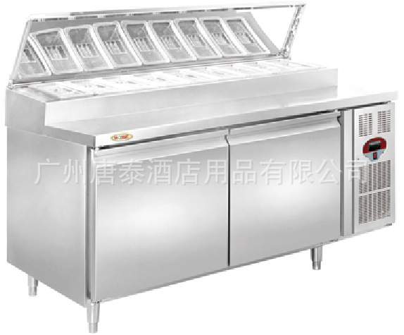 供应西餐厅批萨台  不锈钢披萨工作台（PZ1340AR1H