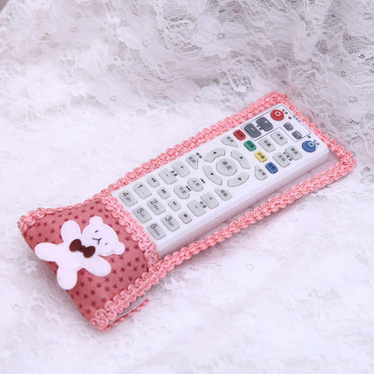 满天星红色遥控套细节