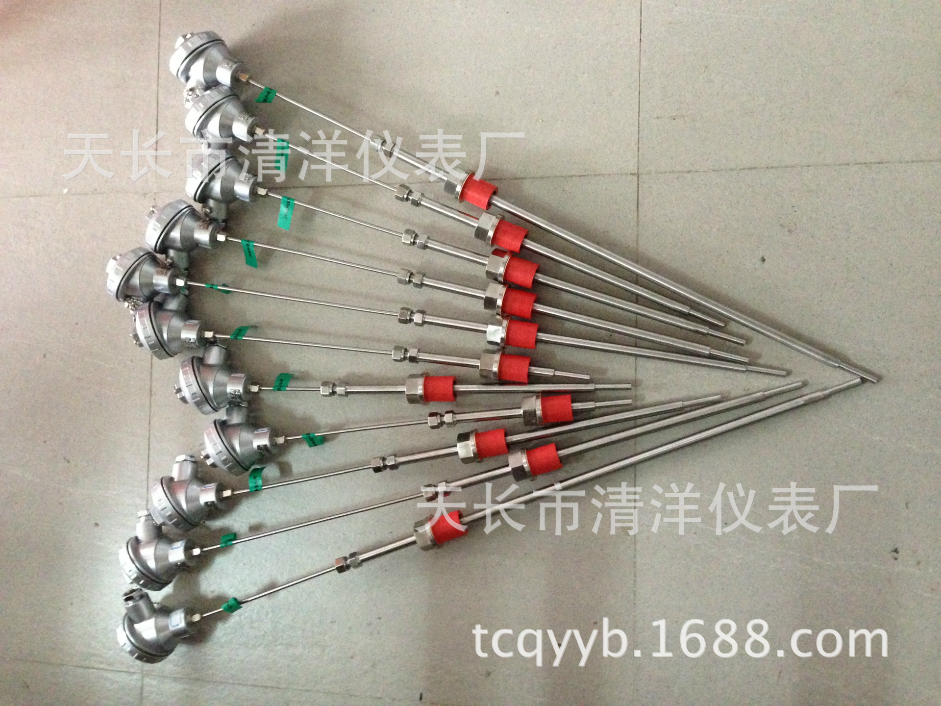 电厂化工厂水泥厂用变径式铠装热电阻  WZPK-24SA WZP-24SA