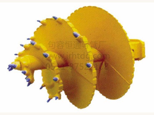 旋挖钻机螺旋钻头厂家现货供应 货到付款-句容恒通导管厂官网