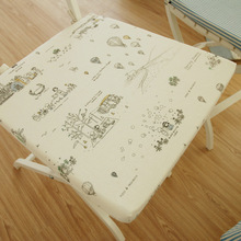 麦迪生棉麻粗布加厚座垫餐椅沙发海绵坐垫韩版特价批发