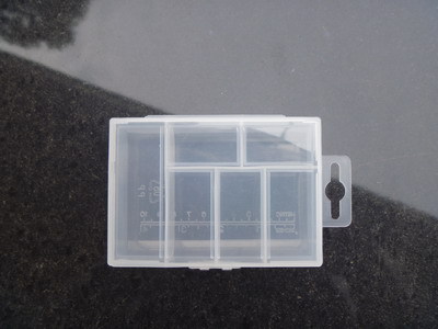 6格透明塑料盒