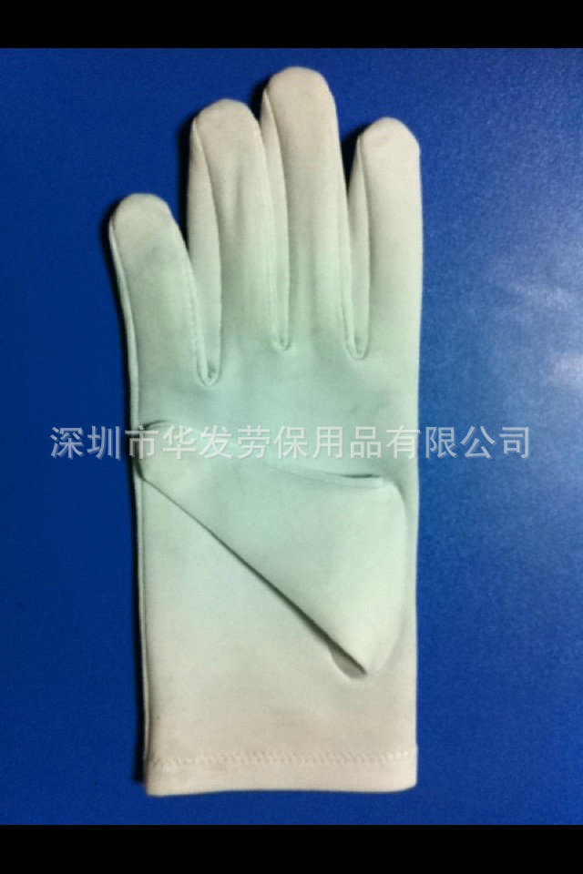 security Cotton 4 Etiquette glove Screen printing LOGO glove Price Discount Quality Assurance