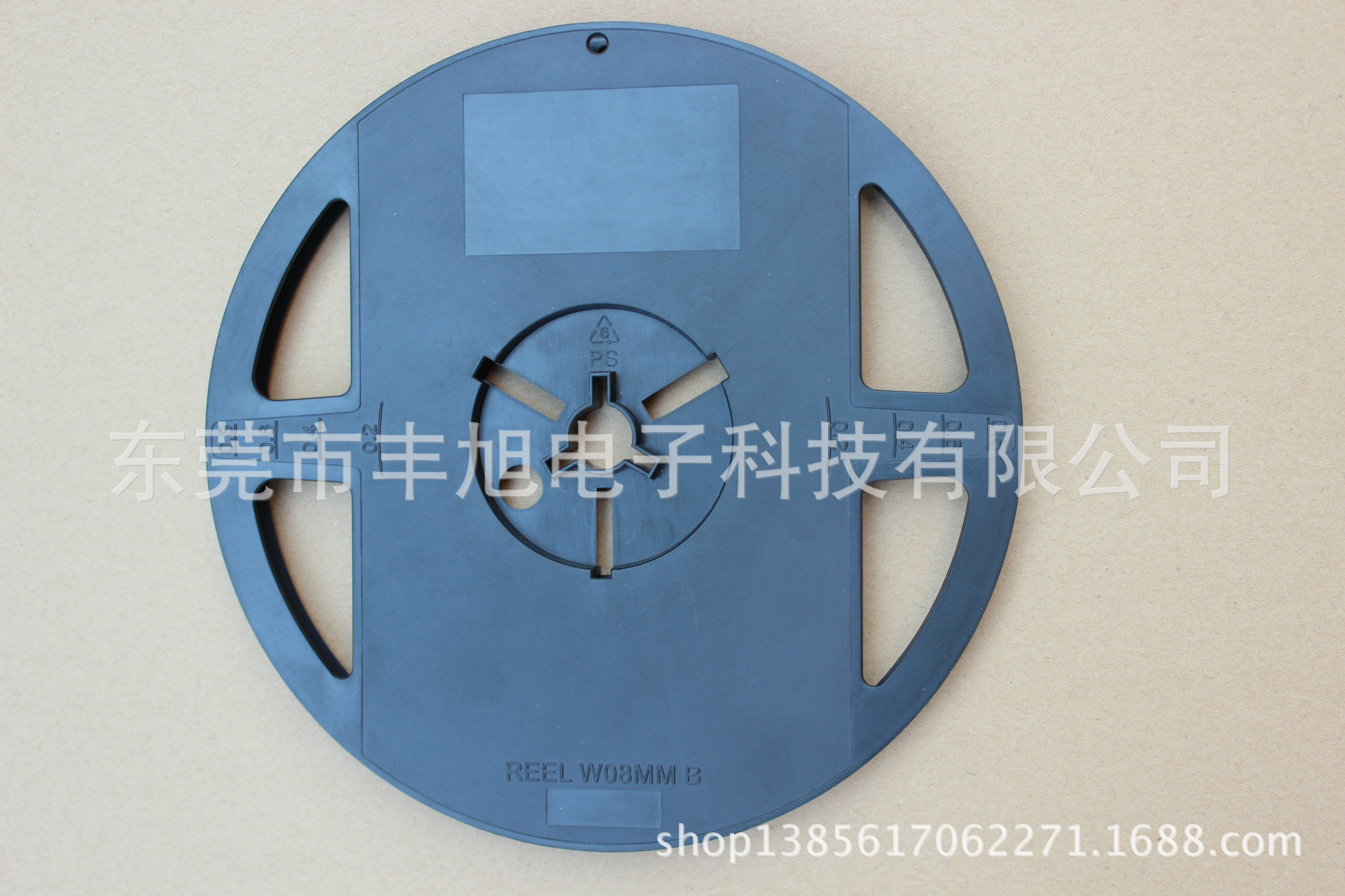 厂家直销 塑胶卷盘 led塑料卷盘 灯条卷盘 载带卷盘 7寸*8MM 黑色