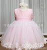 Small princess costume with bow, fuchsia evening dress, girl's skirt, wedding dress, suit, children's clothing, wholesale