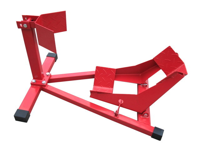 摩托车前轮定位器 front motorcycle wheel chock YLWC03