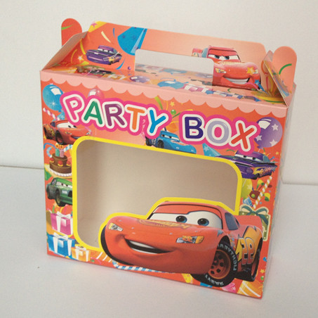 白卡手提開天窗玩具包裝盒禮盒定做 定制