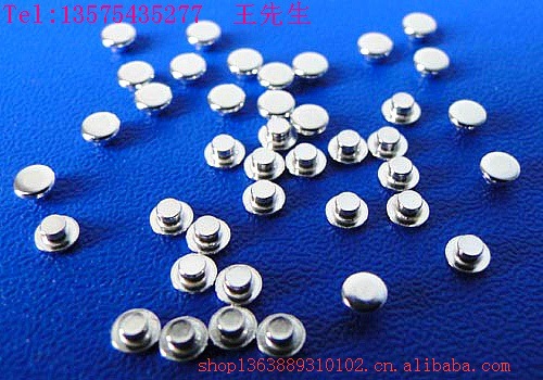 电动工具开关5901型，专用银触点（银钉）镀银触点，厂家直供。