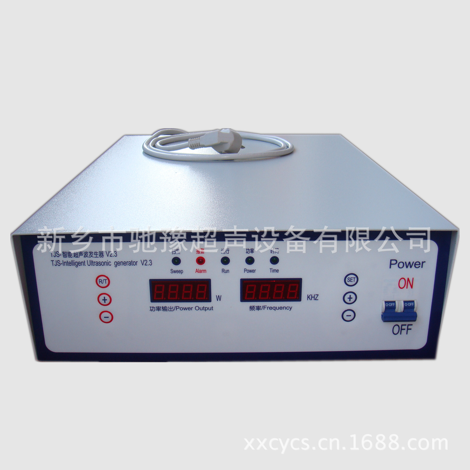 驰豫牌工业级20KHz大功率数字式频率自动调谐TJS智能超声波发生器