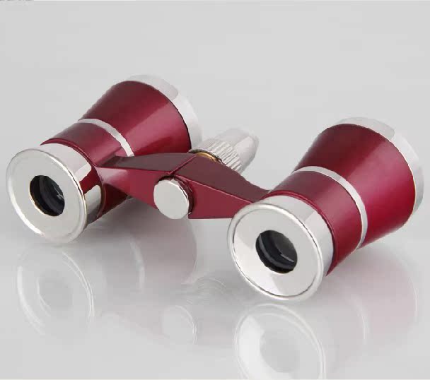 金属 3X25礼品望远镜 调焦型 观剧镜 望远镜